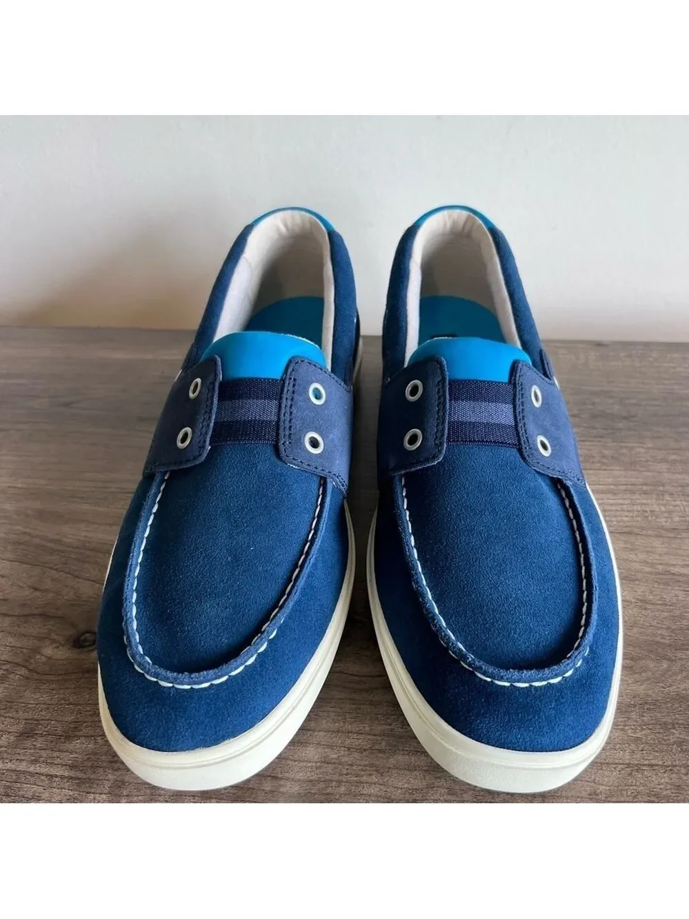 Sperry NEW Men's Outer Banks 2 Navy Suede Slip On Shoe Size 10.5 #B1511